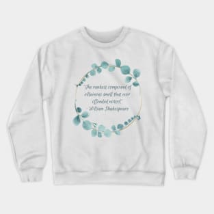 Shakespearean Insults: Villainous Smell Crewneck Sweatshirt